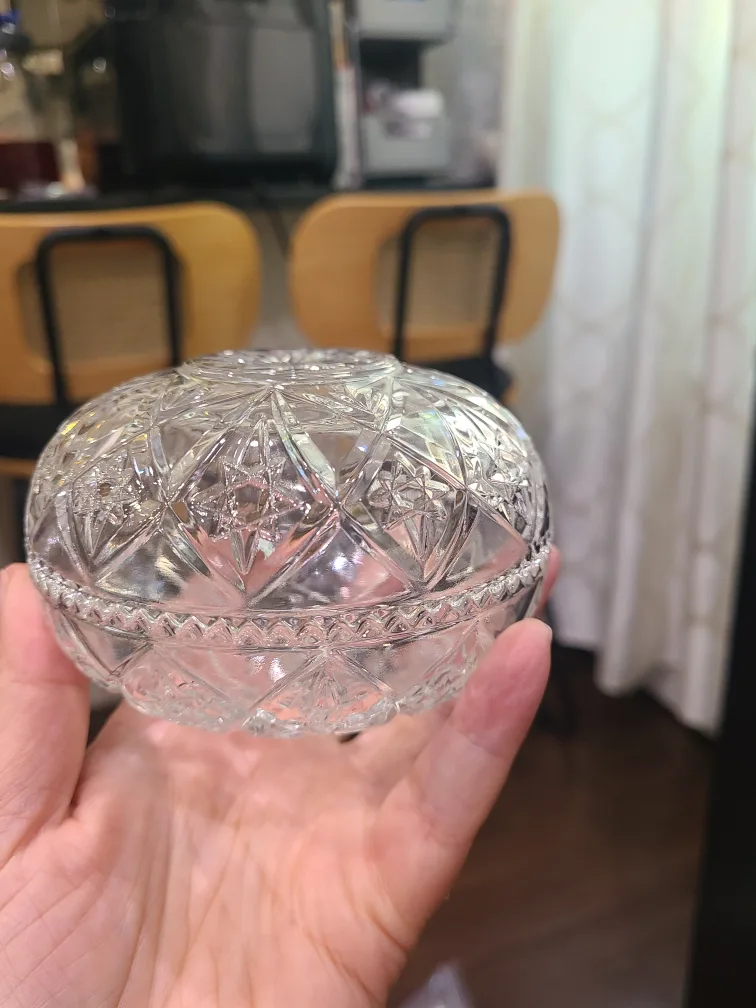 Vintage Cut Glass Candy Dishes image indicator(3)