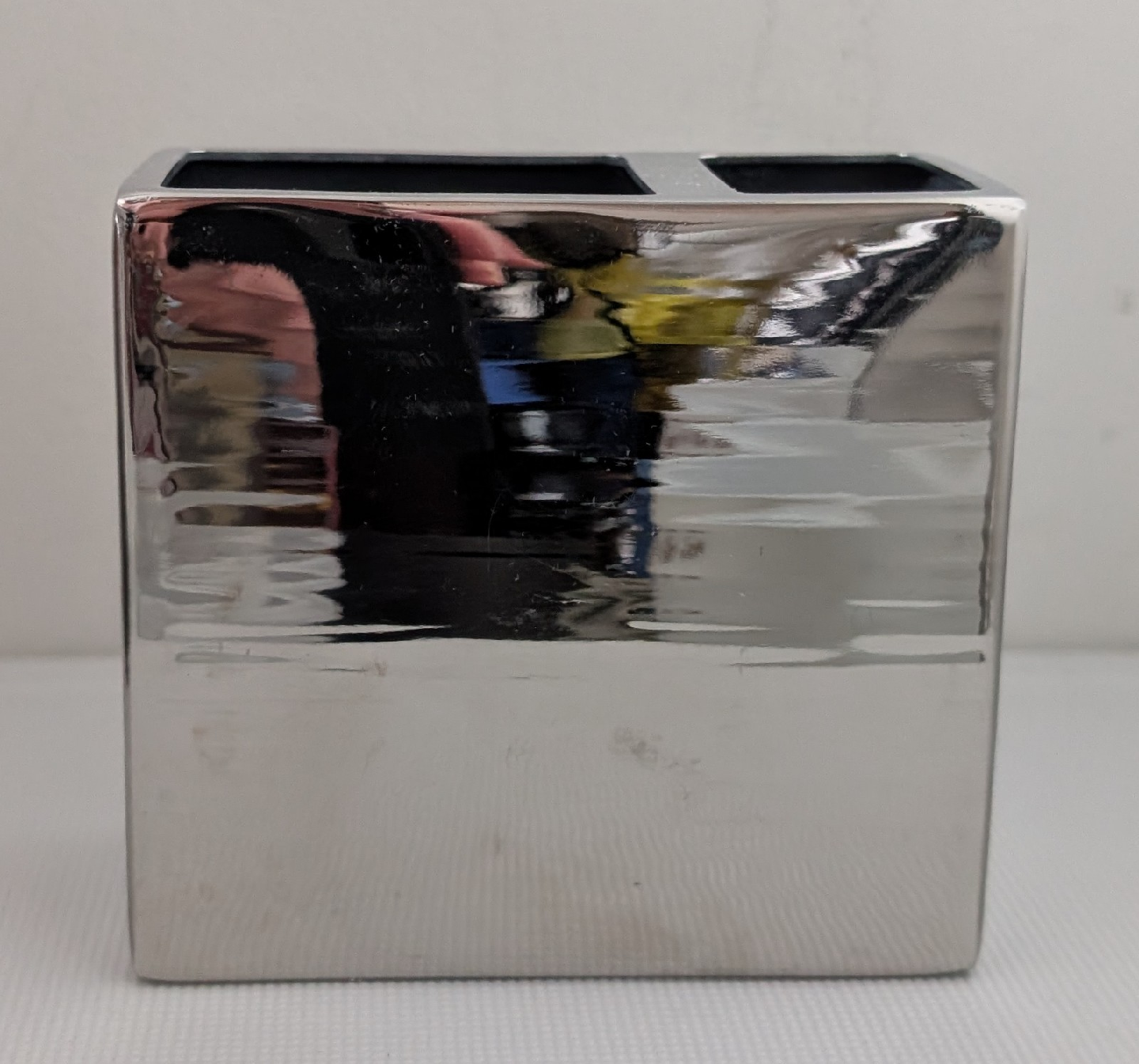 Silver plated Rectangle Vase - photo 2