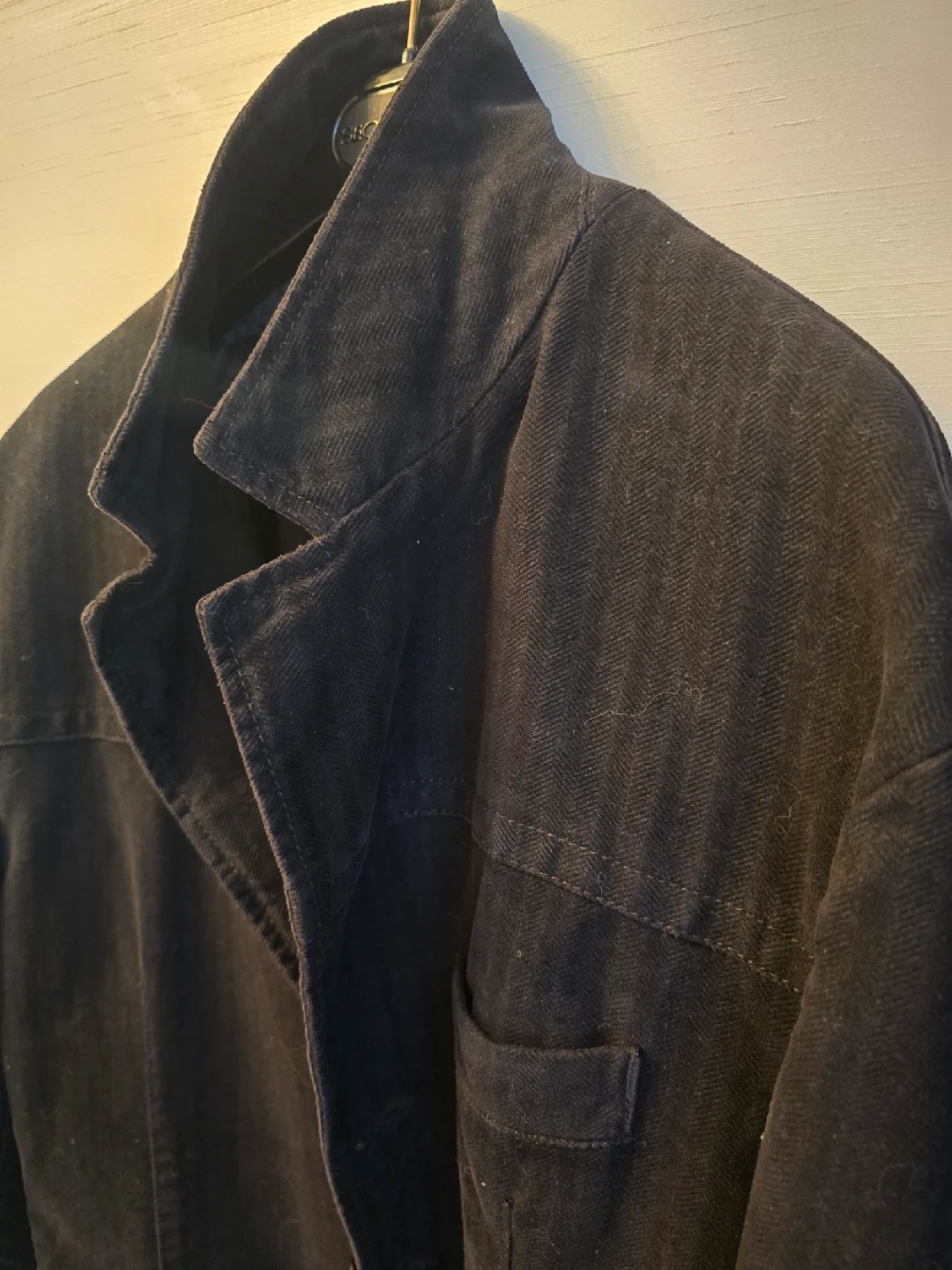 Black Herringbone  Armani Jacket image indicator(3)