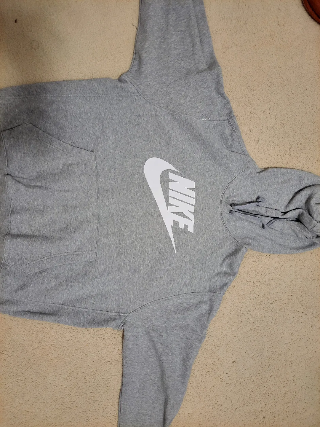 Nike Grey Hoodie - Size XL image indicator(2)