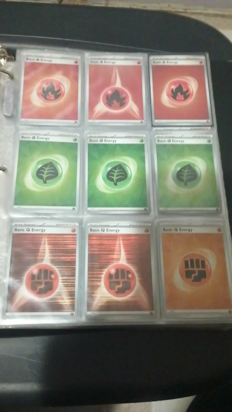 pokemon promos ,Holo energies,Ex and V image indicator(3)