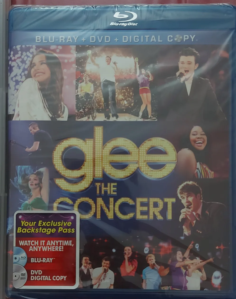 Glee DVD Set: Seasons 1, 2 dvd & Concert Blu-Ray image indicator(4)