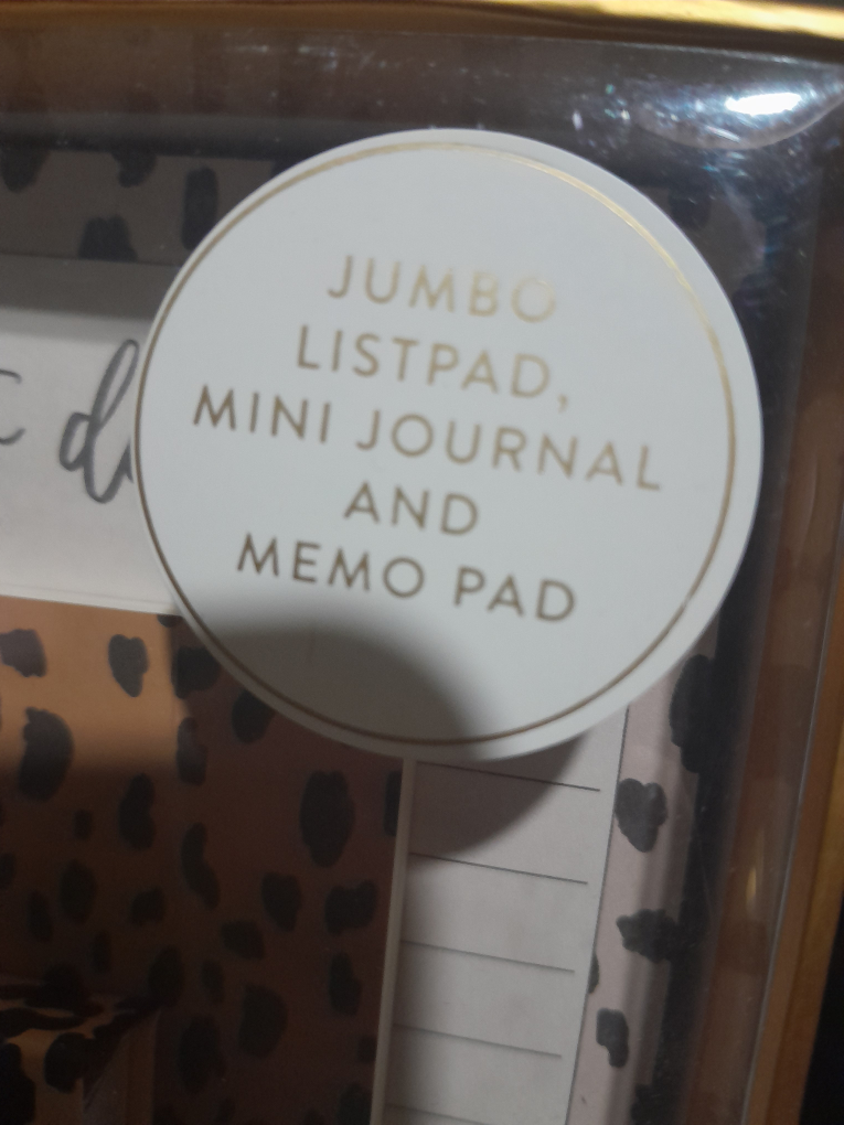 Jumbo Listpad, Mini Journal & Memo Pad Set - photo 2