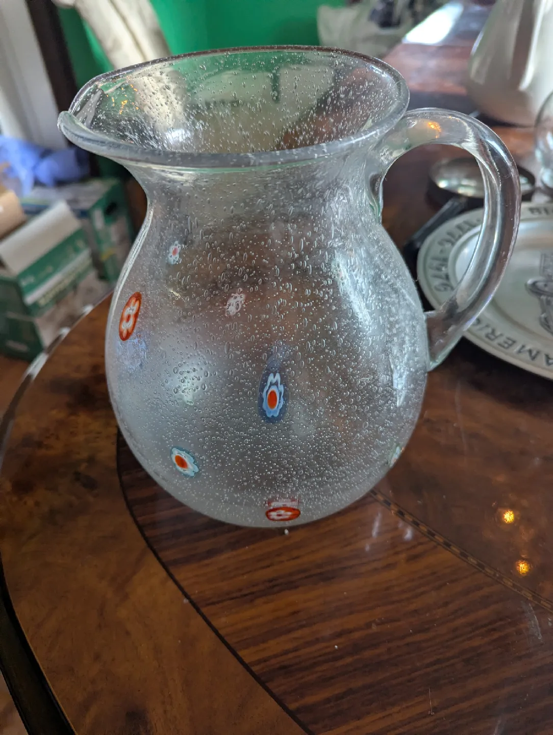 Murano Glass Pitcher