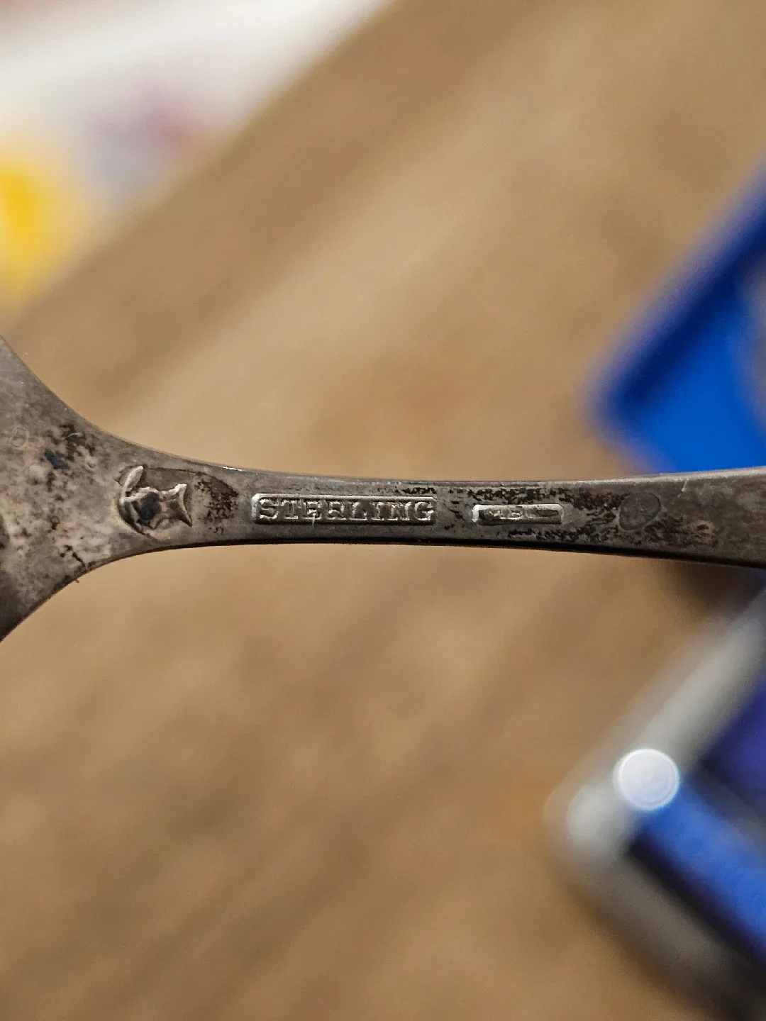 Vintage Sterling Silver 6 Spoons set image indicator(2)