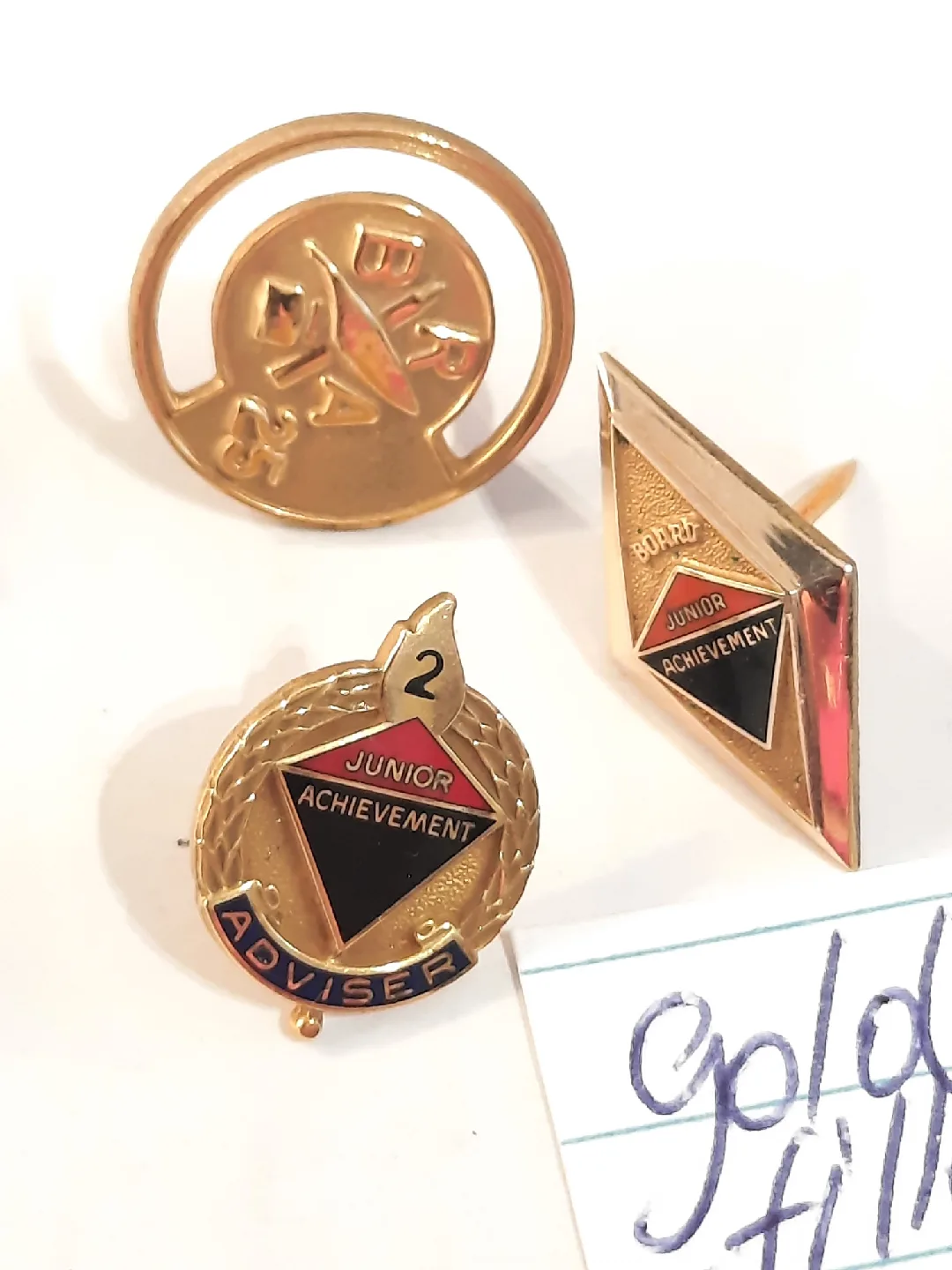 Vintage Gold Plated/Filled Lapel Pins image indicator(3)