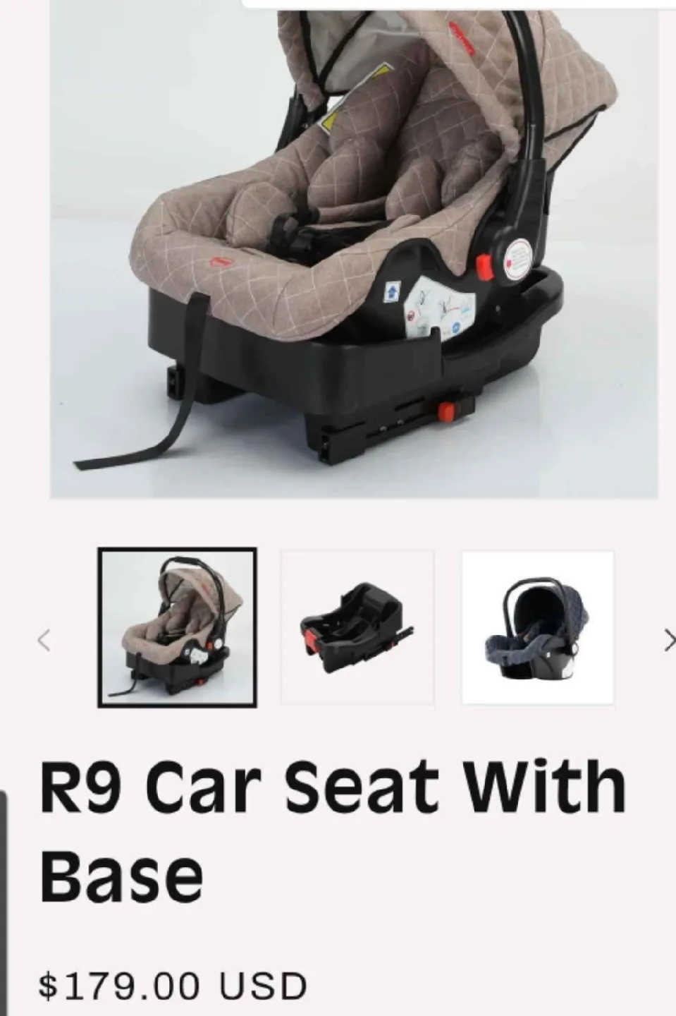R9 Car Seat With Base image indicator(2)