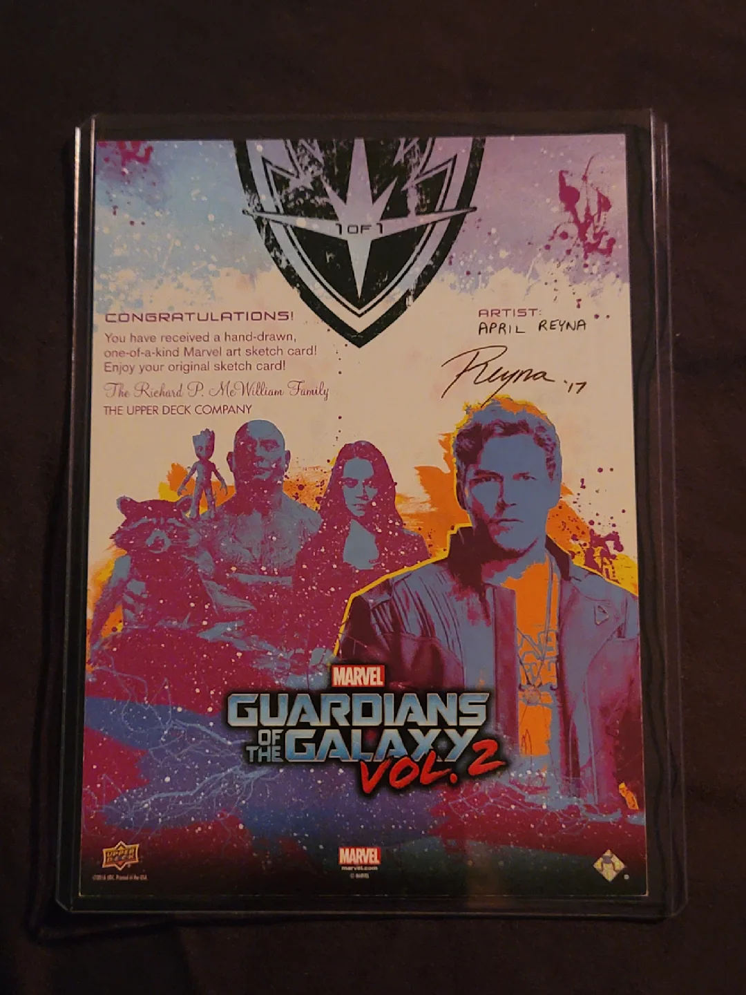 Guardians of the Galaxy Vol. 2 Sketch Card image indicator(2)