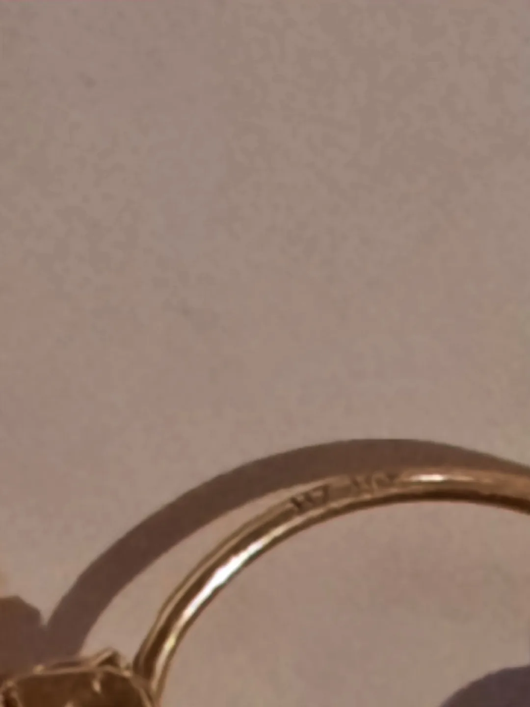 Authentic solid 14k yellow Gold LARGE Hoop Earrings - 2 inch image indicator(4)