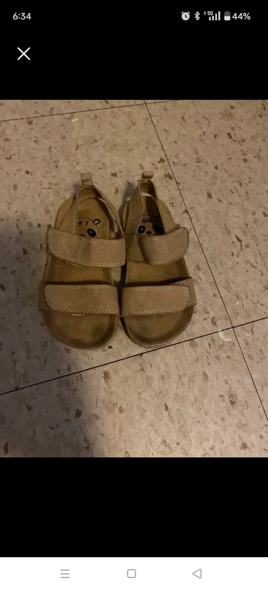 H&M Kids Beige Sandals thumbnail