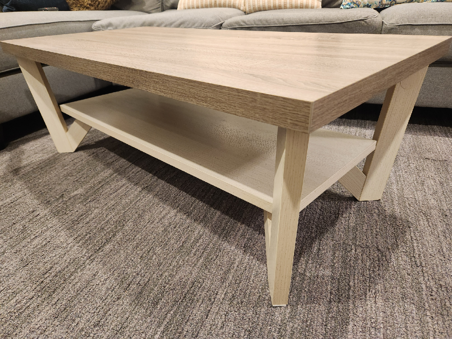Coffee Table with Shelf, from Leon's - photo 2