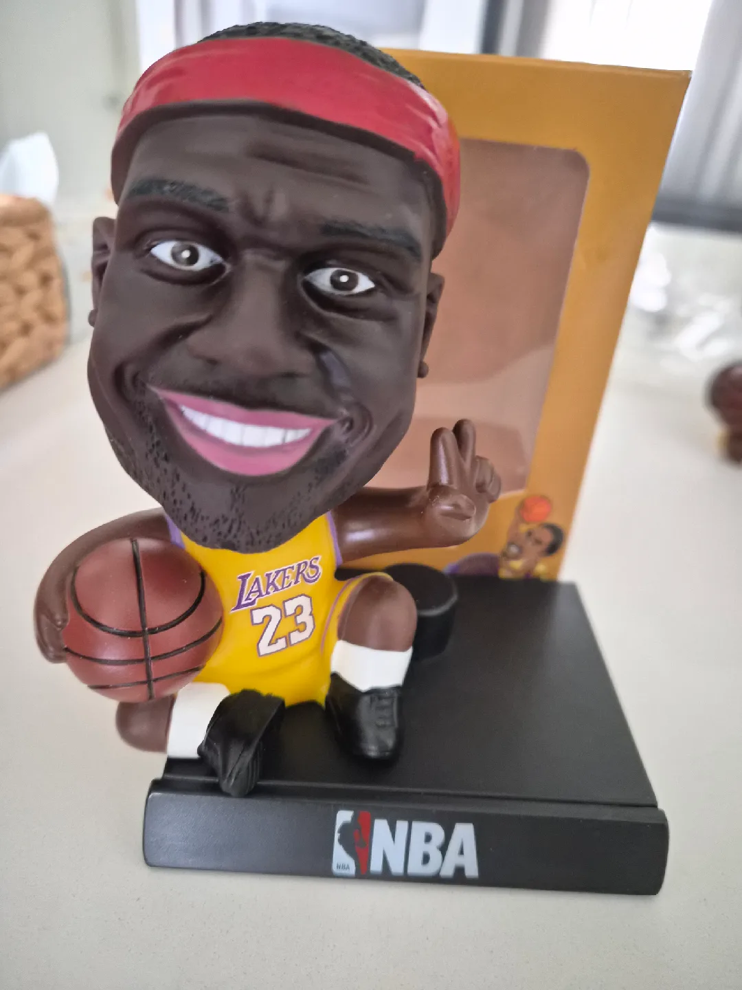 NBA Lakers Lebron James Bobblehead