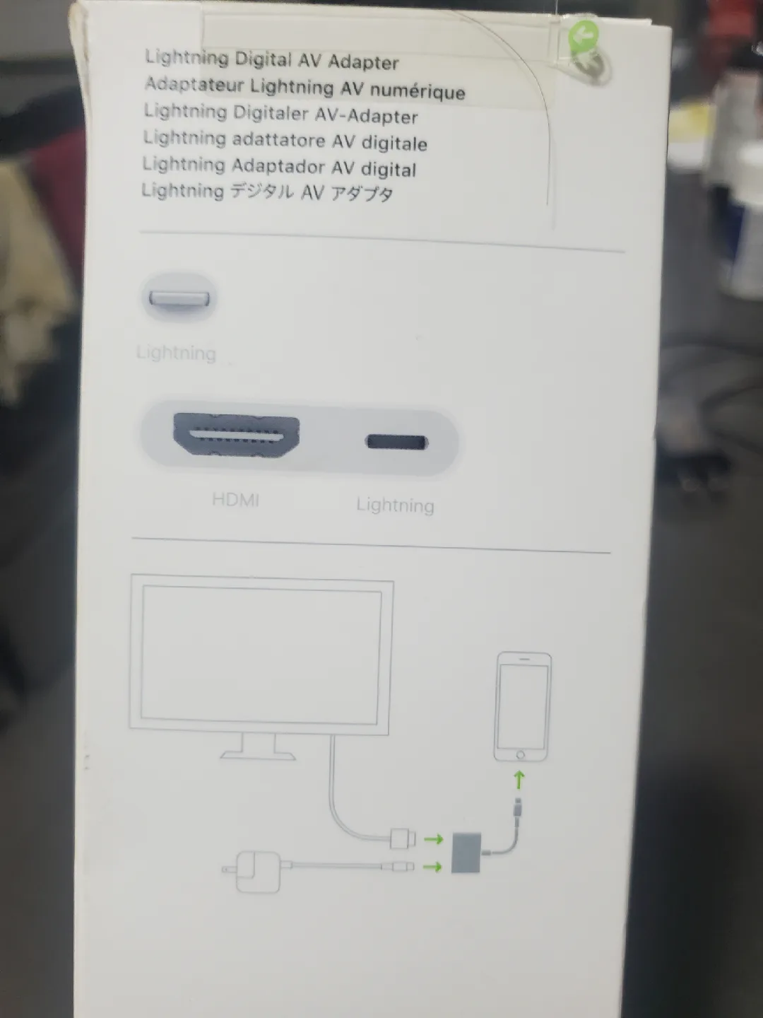 Apple Lightning Digital AV Adapter MD826AM/A image indicator(2)