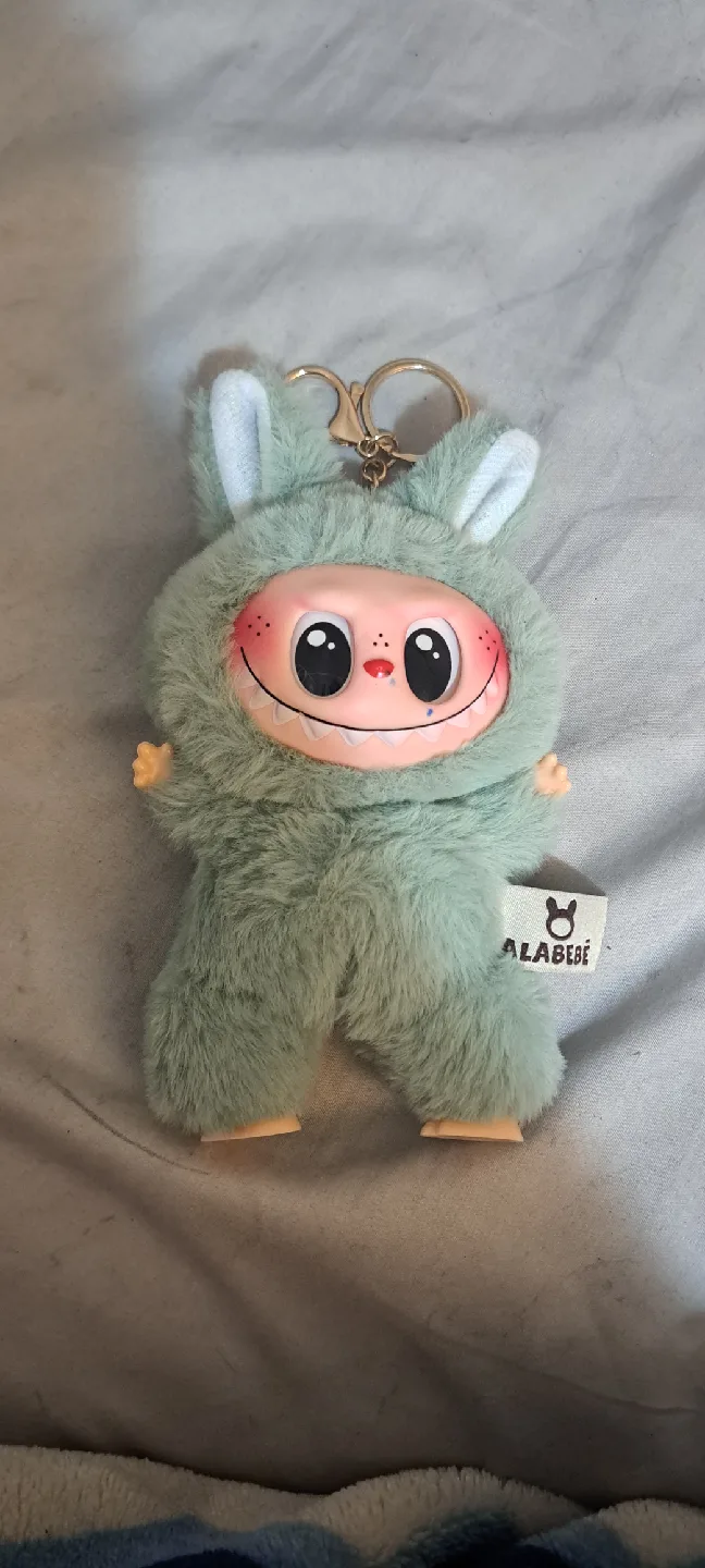 Alabebé Plush Keychain - Cute & Fuzzy!
