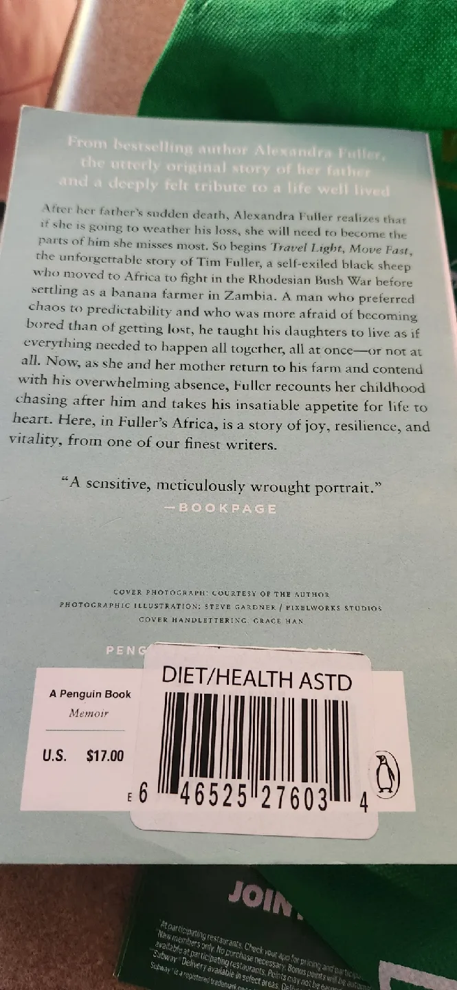 Travel Light, Move Fast by Alexandra Fuller🤎 image indicator(2)