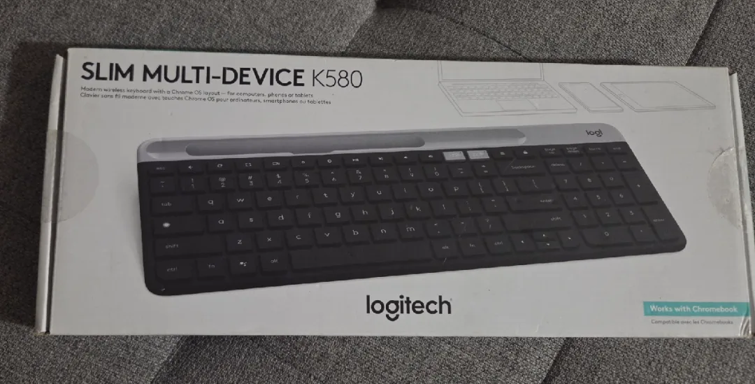 Logitech Slim Multi-Device K580 Keyboard - New in Box! image indicator(2)