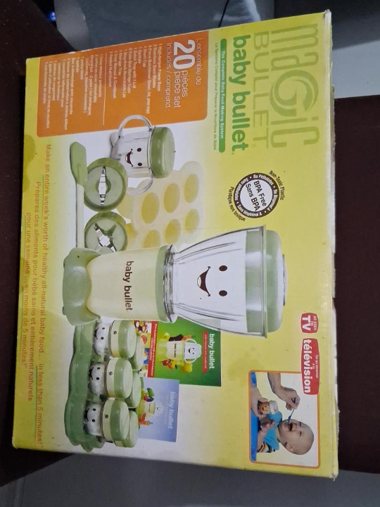 Magic Bullet Baby Food Making System