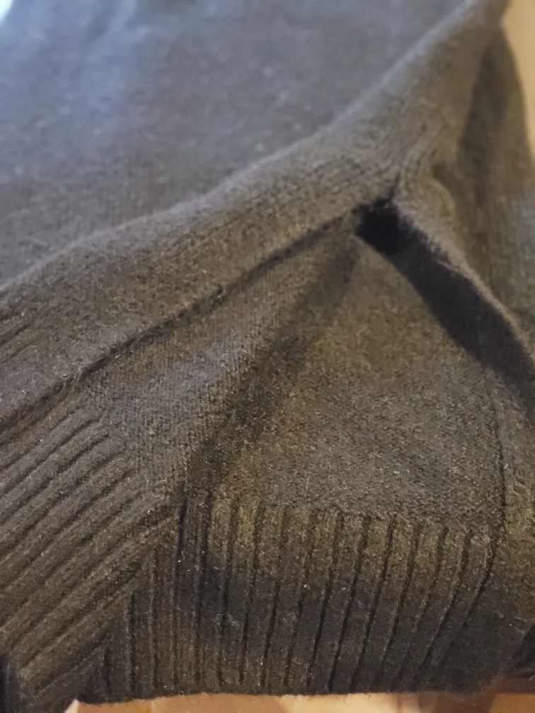 Ricki's Black Knit Sweater Dress - Size XL image indicator(4)