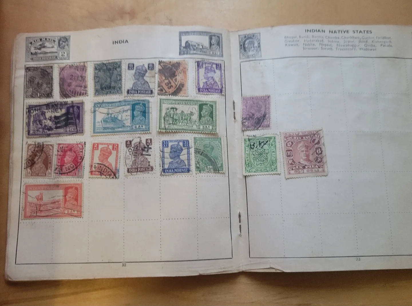 Sixpenny Red Album - Postage Stamps of the World image indicator(6)