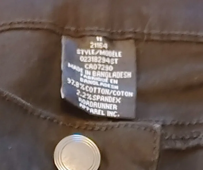 DD77 Black Skinny Leg Jeans - Size 11 image indicator(4)