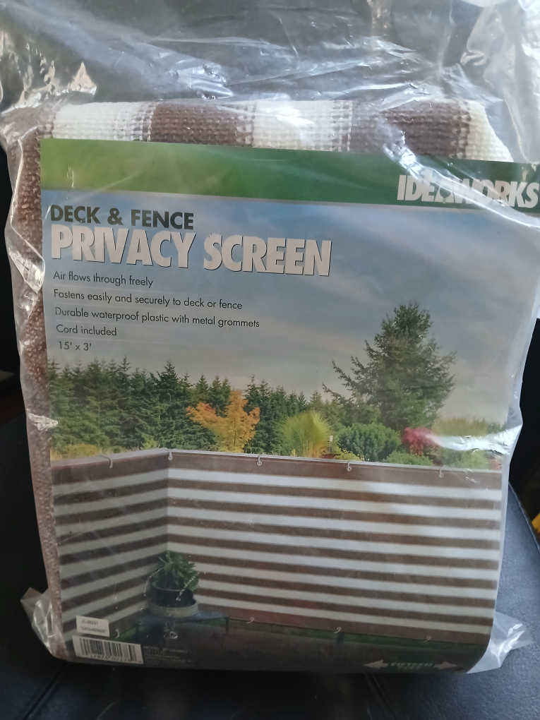 Deck & Fence Privacy Screen 15' x 3'