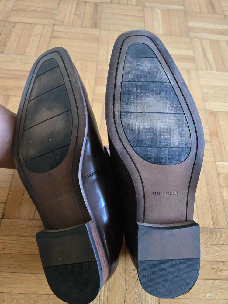 Tommy Hilfiger Brown Leather Loafers - Size 10 - photo 2