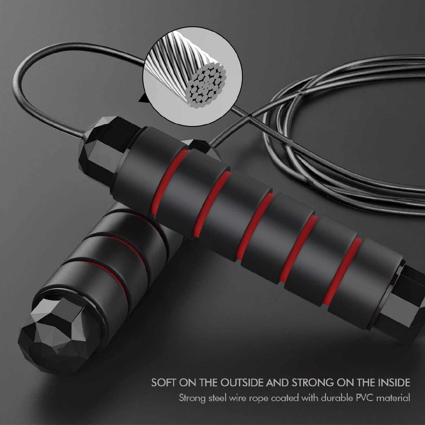 Cosmoplex Jump Rope Tangle-Free with Ball Bearings - photo 3