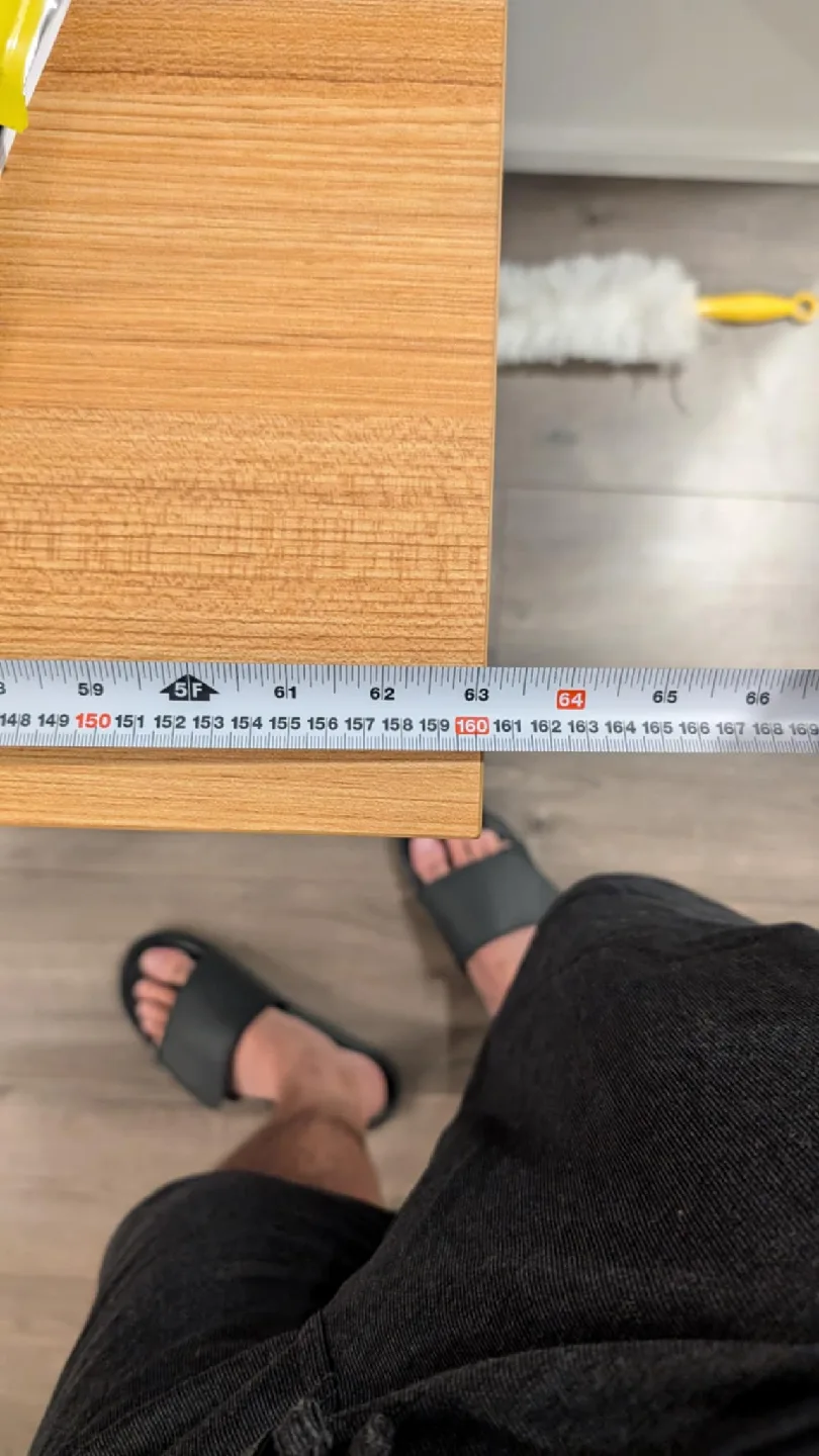 Wood and Black Metal Desk image indicator(4)