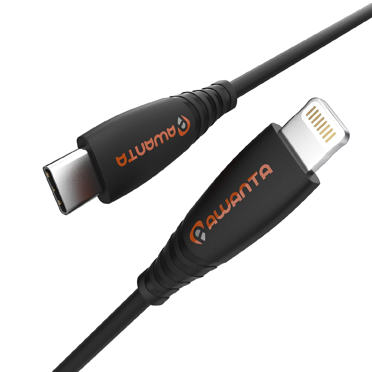AWANTA USB C to Lightning Cable, 3ft Apple MFi Certified
