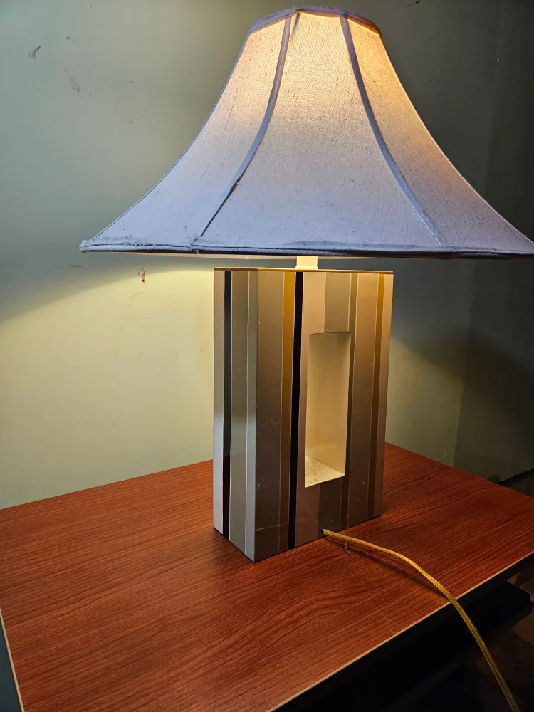 Unique Striped Table Lamp thumbnail