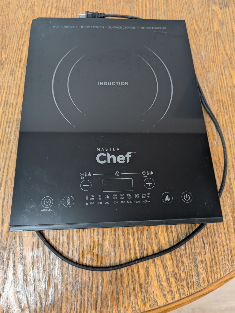 Master Chef Induction Cooktop - photo 3