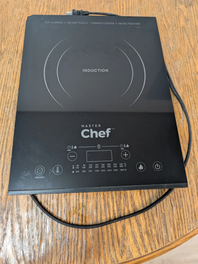 Master Chef Induction Cooktop image indicator(3)
