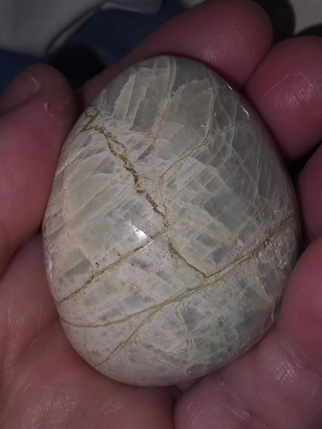 2inch garnierite-colored moonstone thumbnail