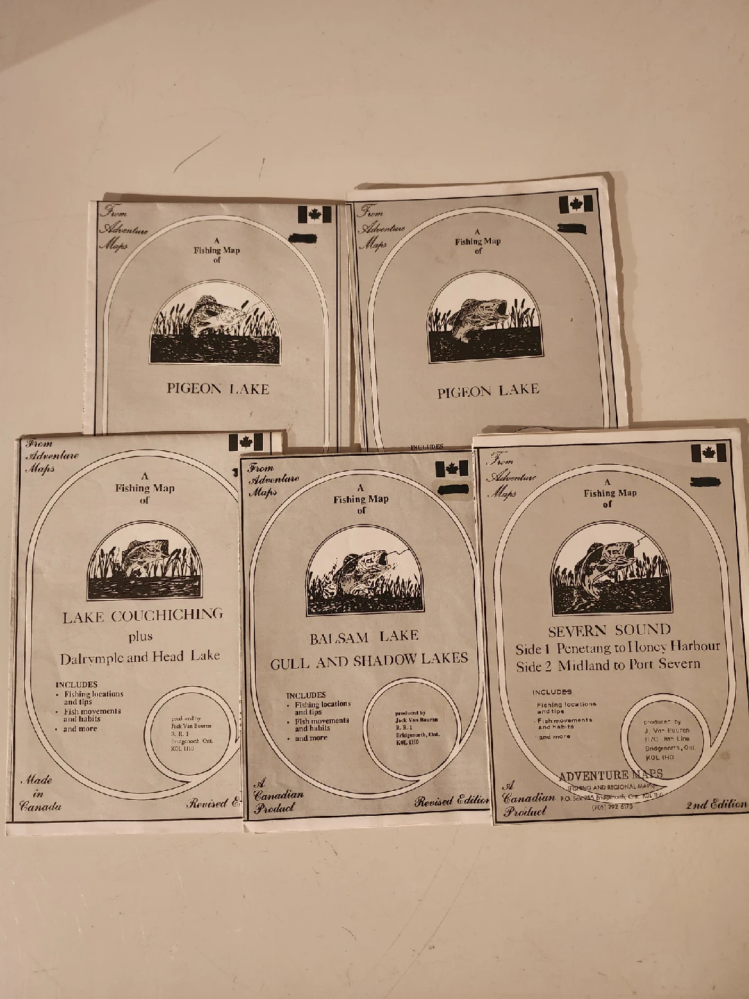 Fishing maps, books, road & regional maps - photo 2
