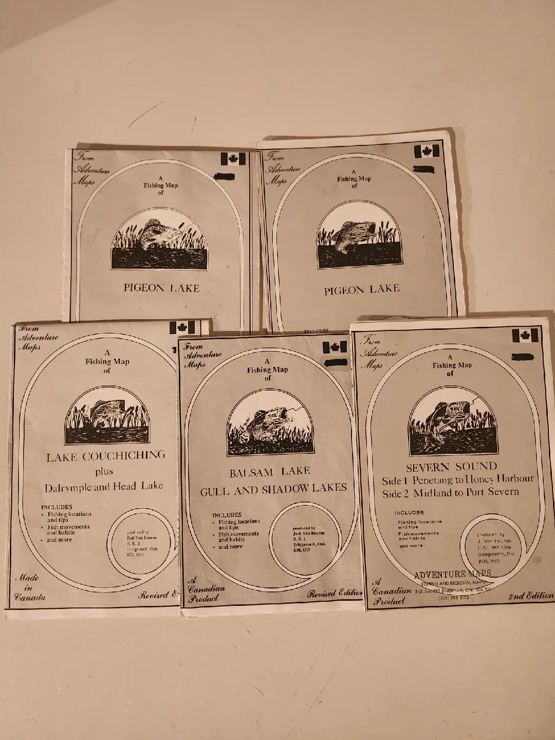 Fishing maps & books, & road & regional maps thumbnail