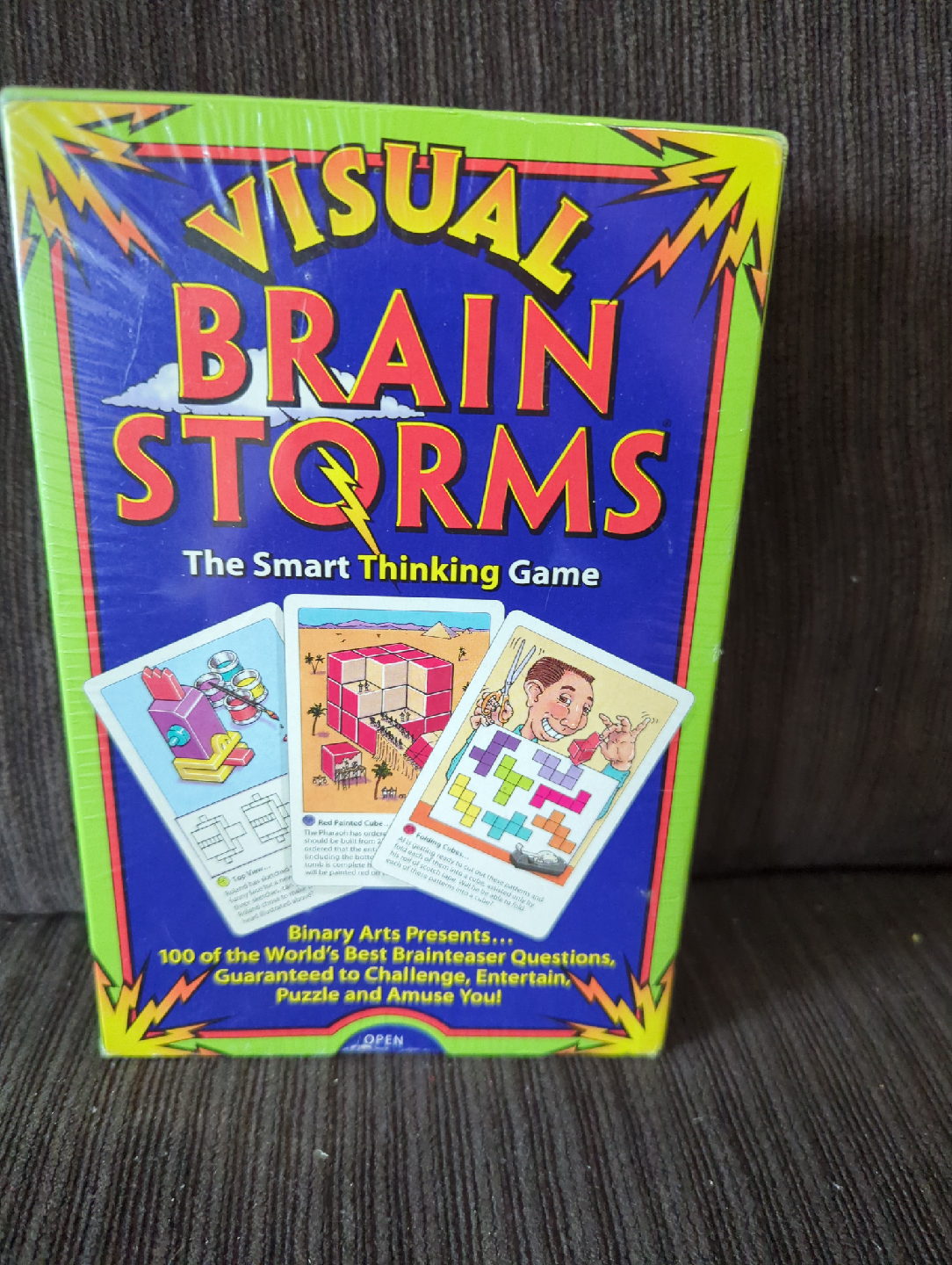 Visual Brain Storms: The Smart Thinking Game