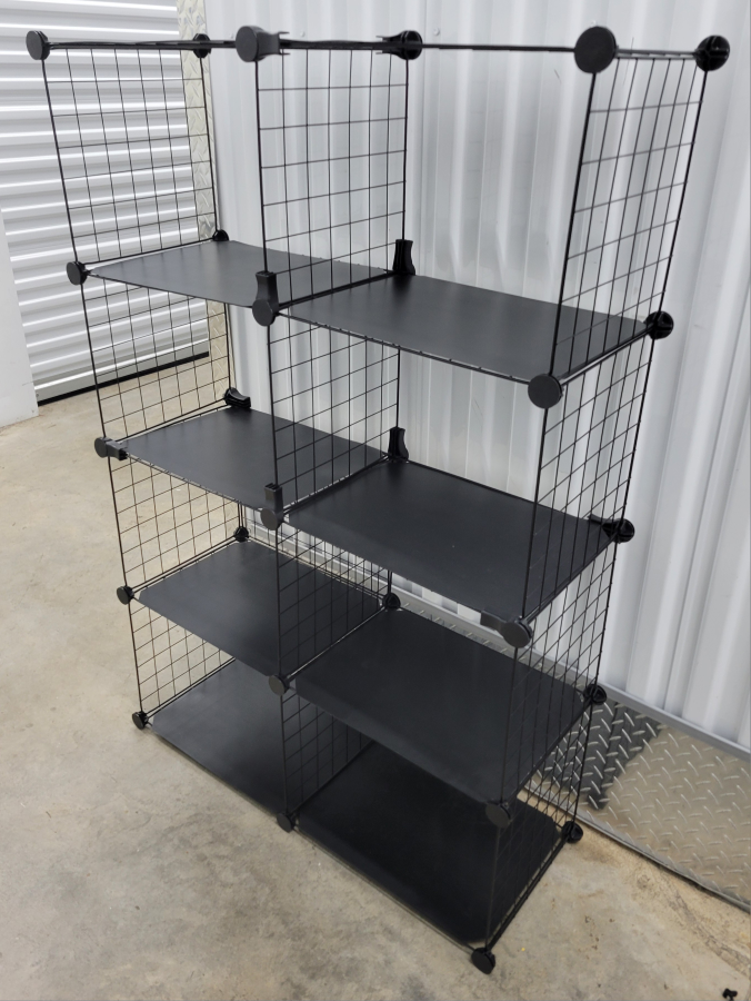 Black Wire Cube Storage Organizer - photo 5