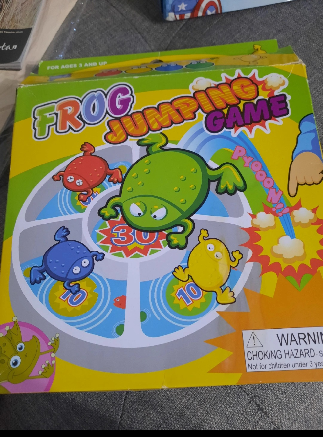 Frog Jumping Game - Ages 3+