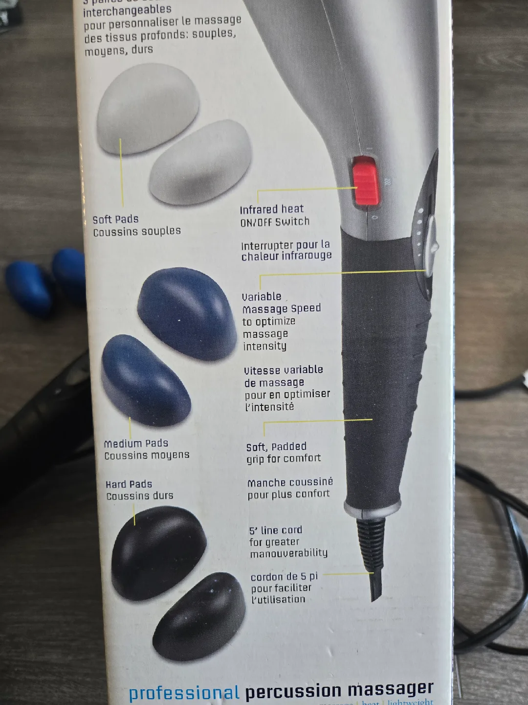 Conair Professional Percussion Massager image indicator(4)