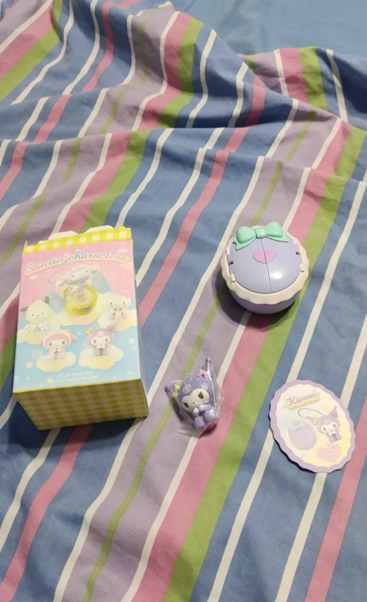 Sanrio Characters Figure Blind Box + Kuromi Keychain thumbnail