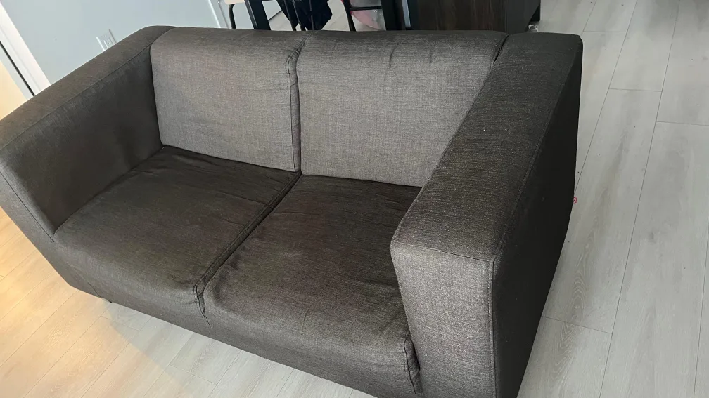 EQ3 Stella Grey Loveseat Sofa image indicator(2)