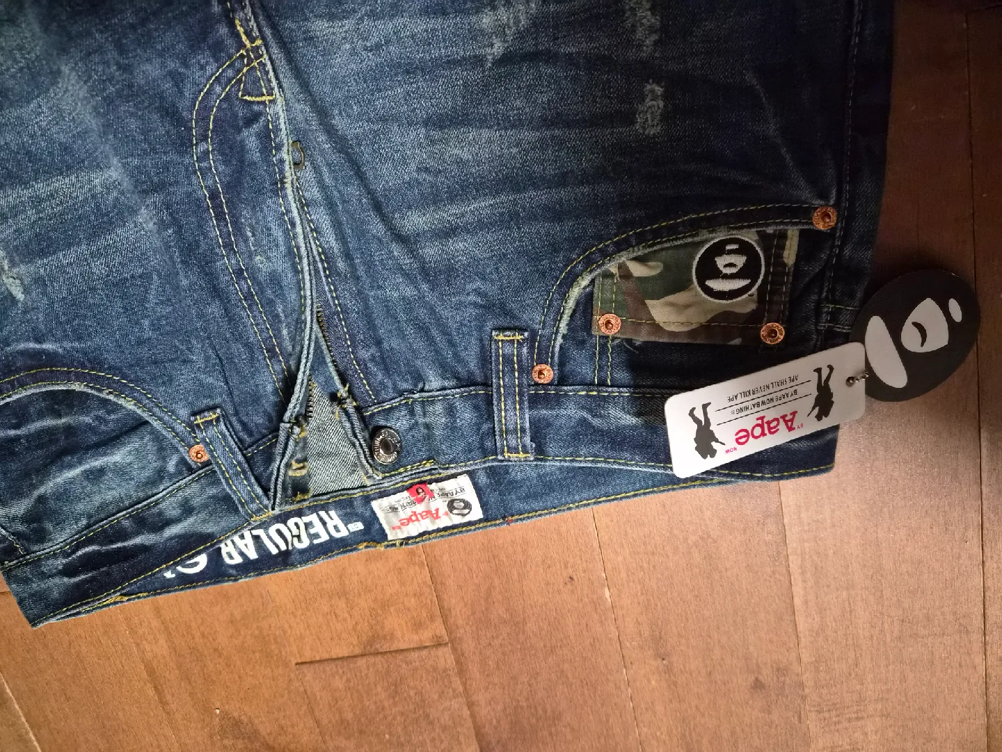 AAPE by A Bathing Ape Jeans size 33 image indicator(3)