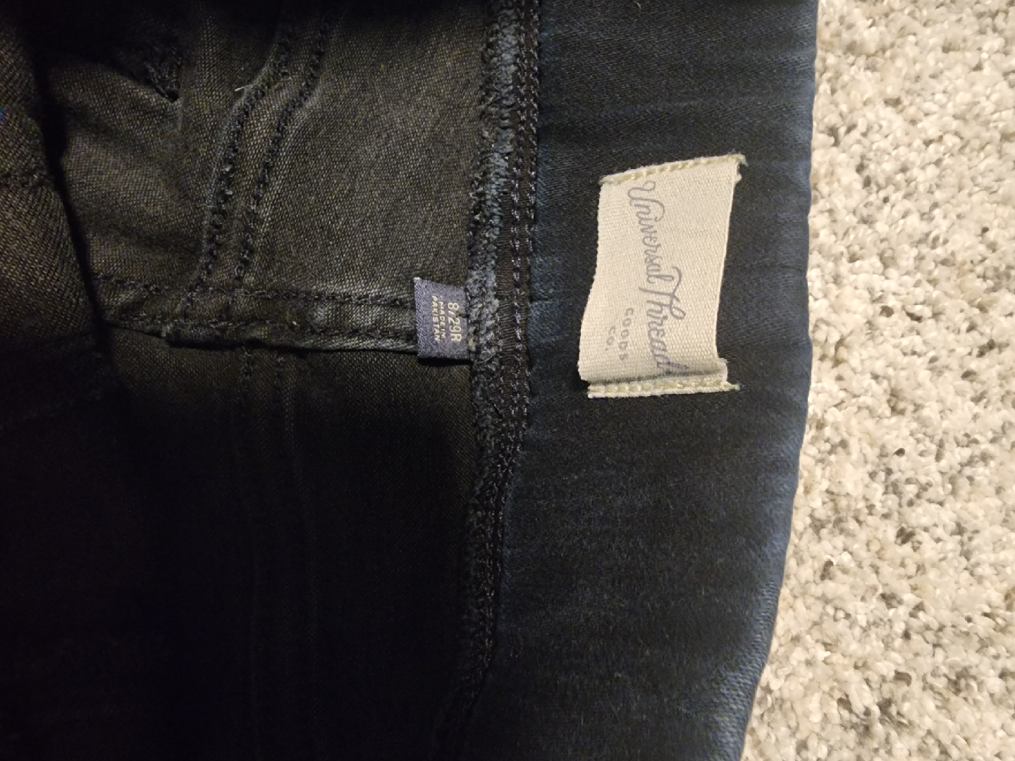 Universal Thread Maternity Jeans - Size 8/29R - Dark Wash - photo 2