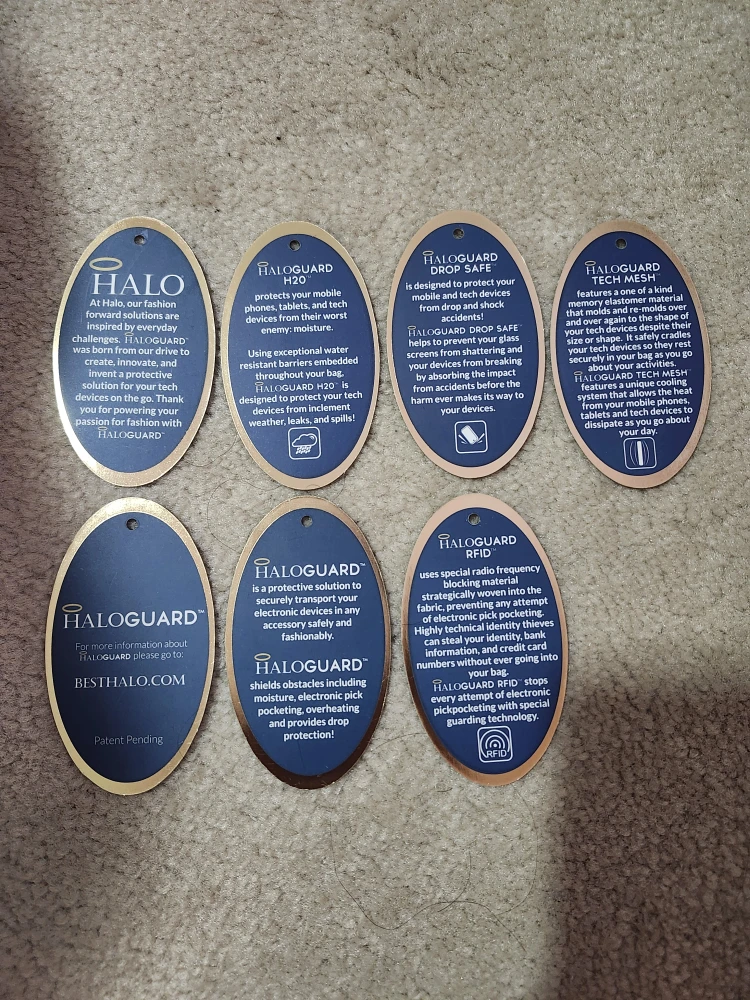 Haloguard Leather Travel Purse - photo 4