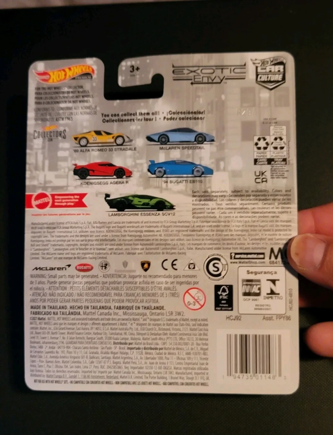 Hot Wheels Premium McLaren Speedtail - Exotic Envy image indicator(7)