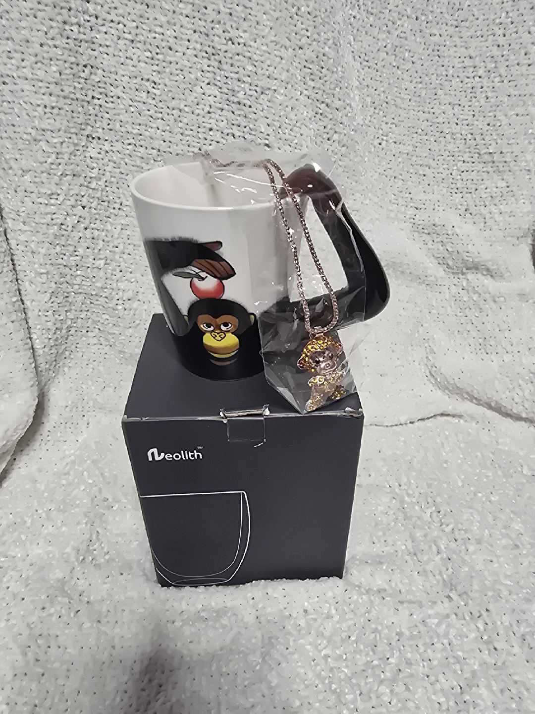 Neolith Monkey Mug with Box - photo 3