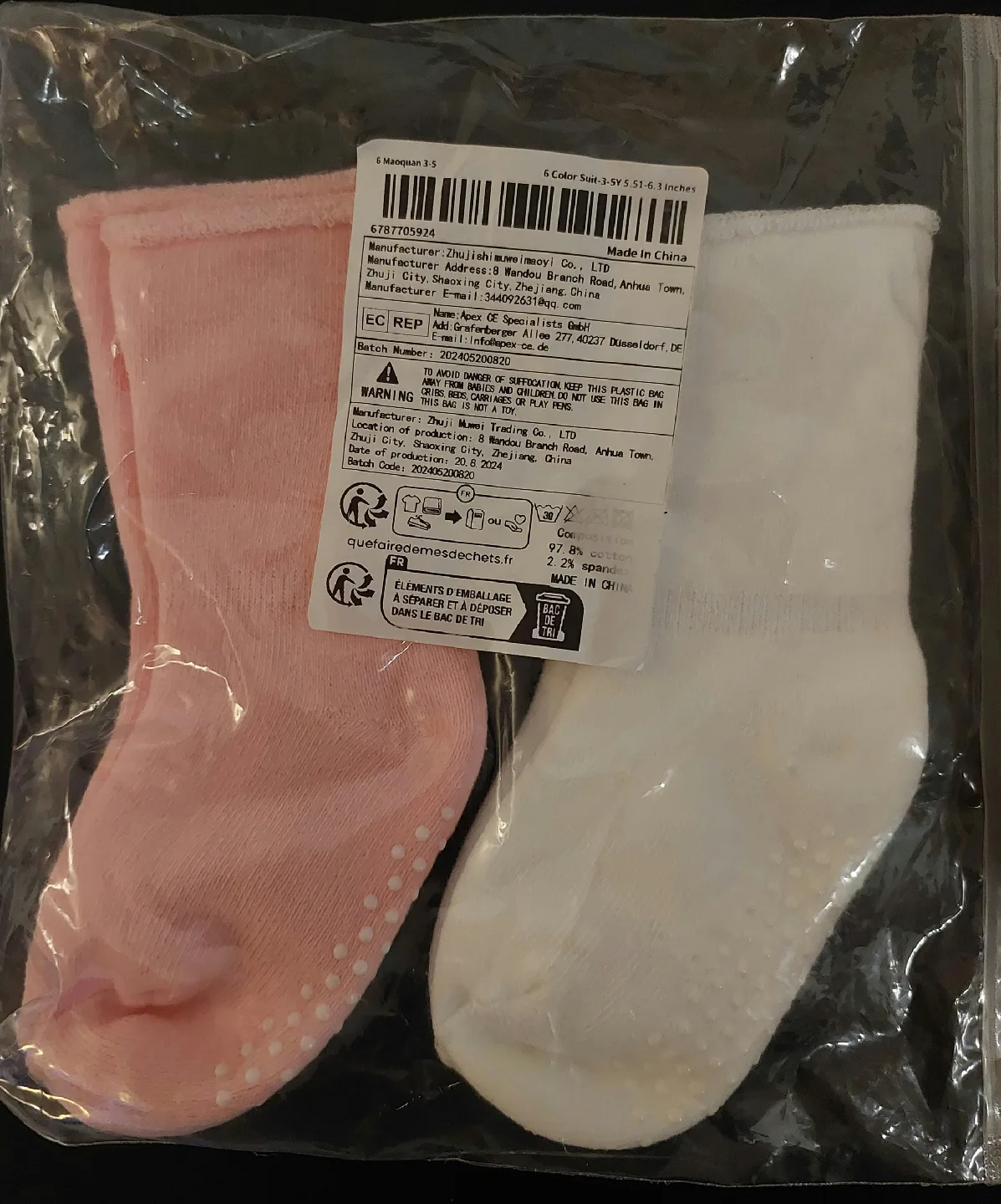Toddler Socks Unused