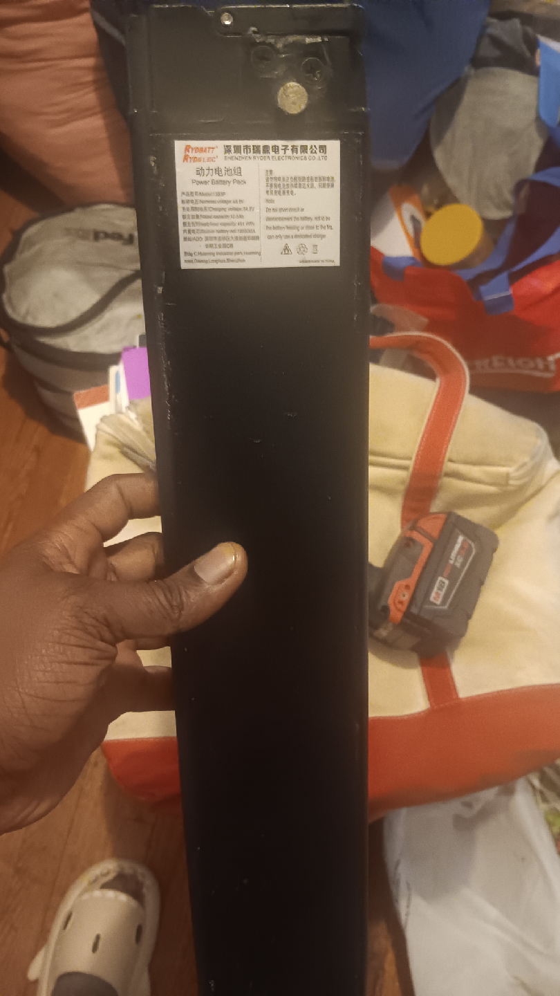 Ryderett Electric Bike Battery