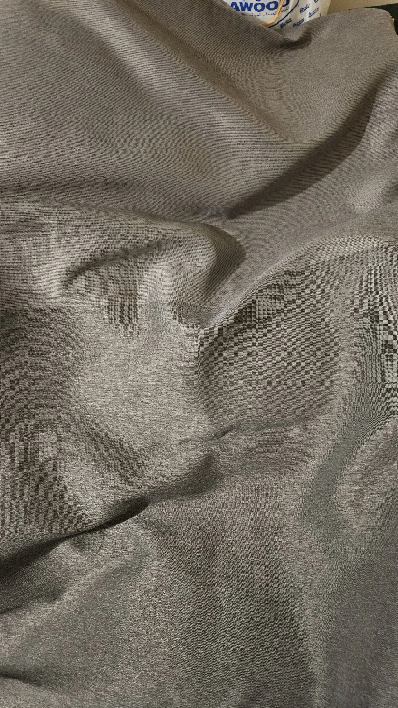 IKEA PAIR OF MARJUN  2 TONE GRAY ROOM DARKENING CURTAINS