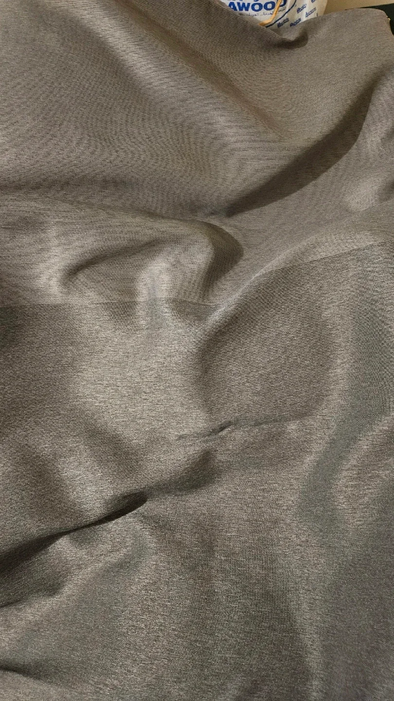 IKEA PAIR OF MARJUN  2 TONE GRAY ROOM DARKENING CURTAINS thumbnail